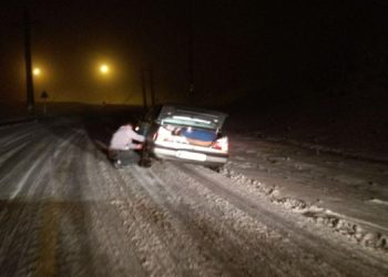 جاده جدید طالقان به هشتگرد تا اطلاع بعدی مسدود شد